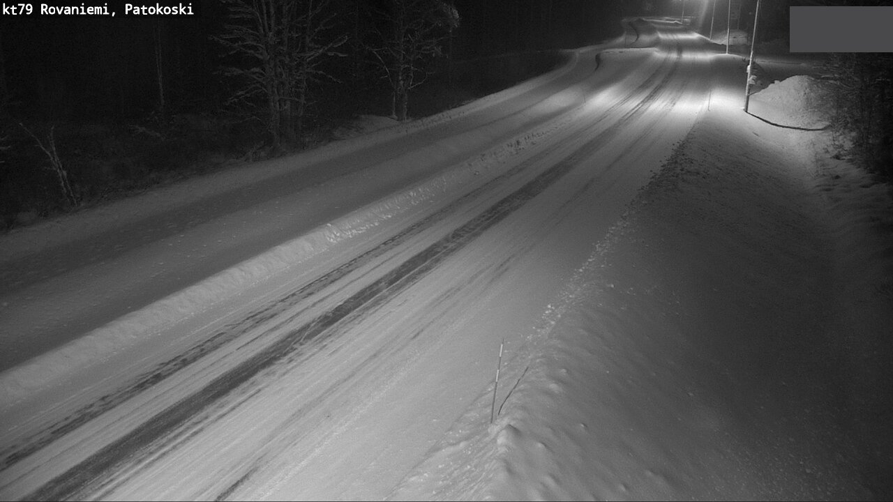 Weather Camera Image Road 79 Rovaniemi, Patokoski, Rovaniemi, Lappi