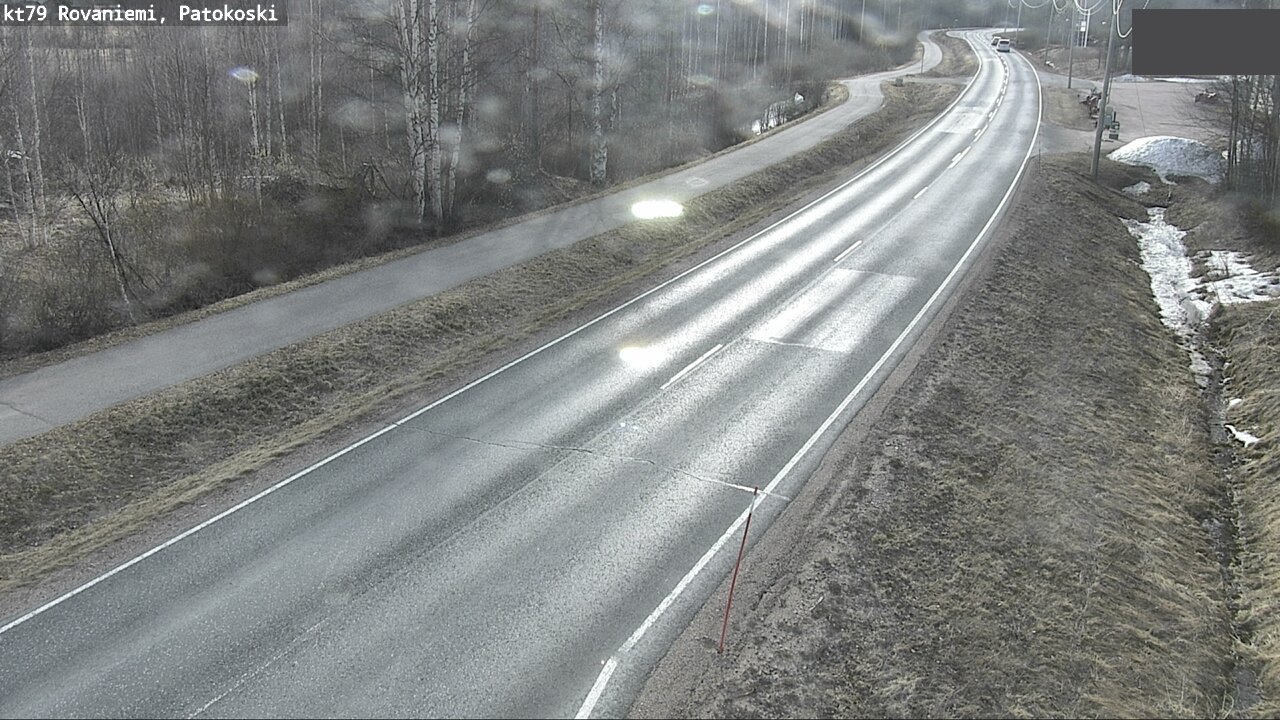 Weather Camera Image Road 79 Rovaniemi, Patokoski, Rovaniemi, Lappi