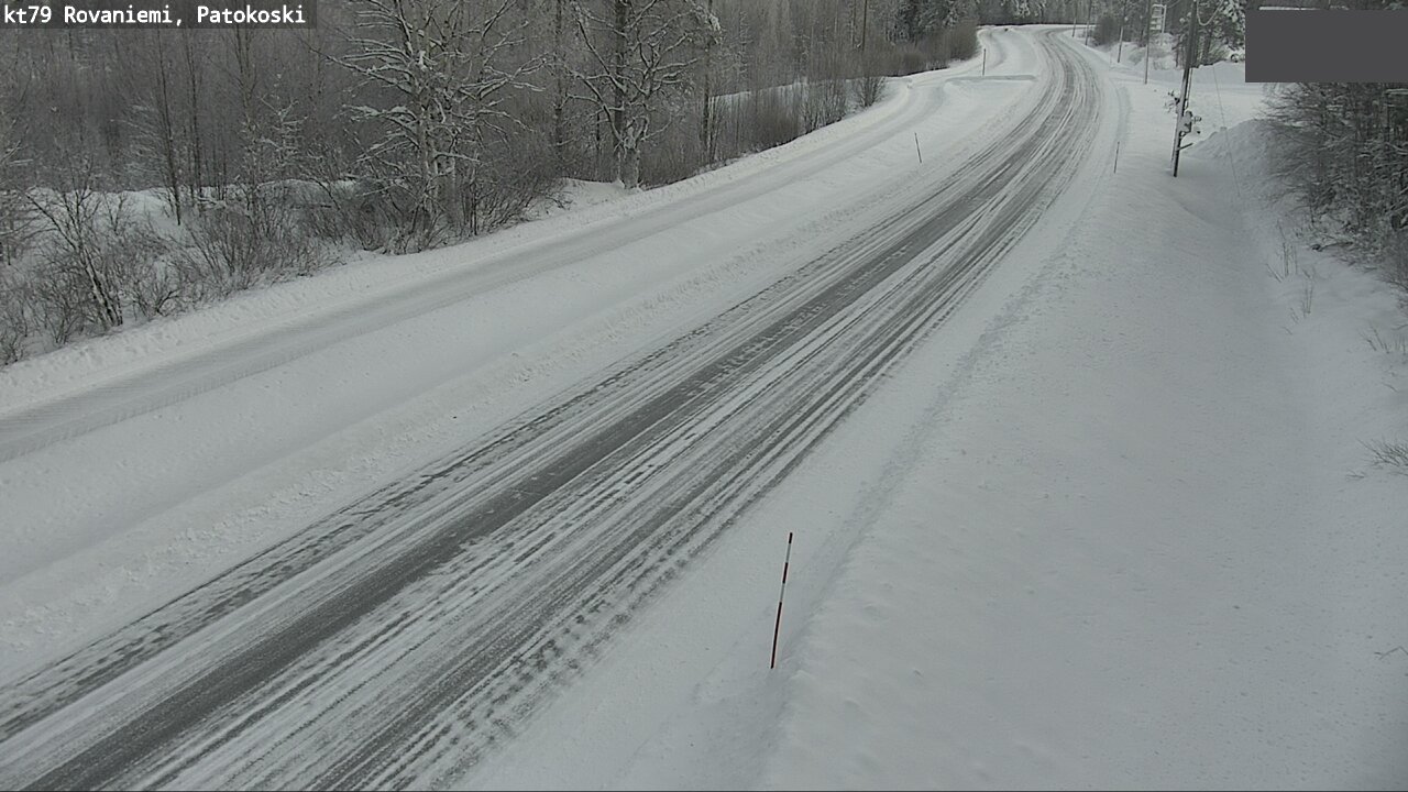 Weather Camera Image Road 79 Rovaniemi, Patokoski, Rovaniemi, Lappi
