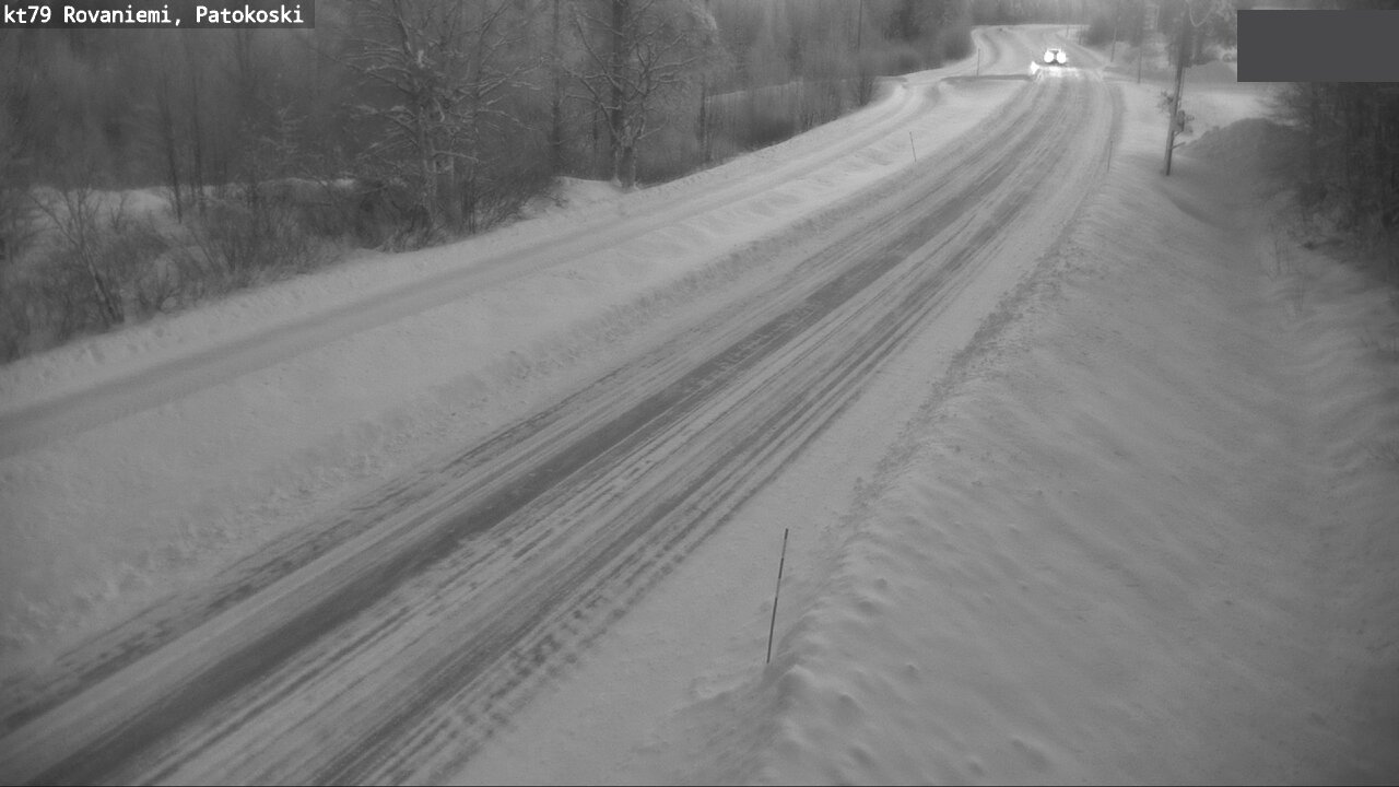 Weather Camera Image Road 79 Rovaniemi, Patokoski, Rovaniemi, Lappi