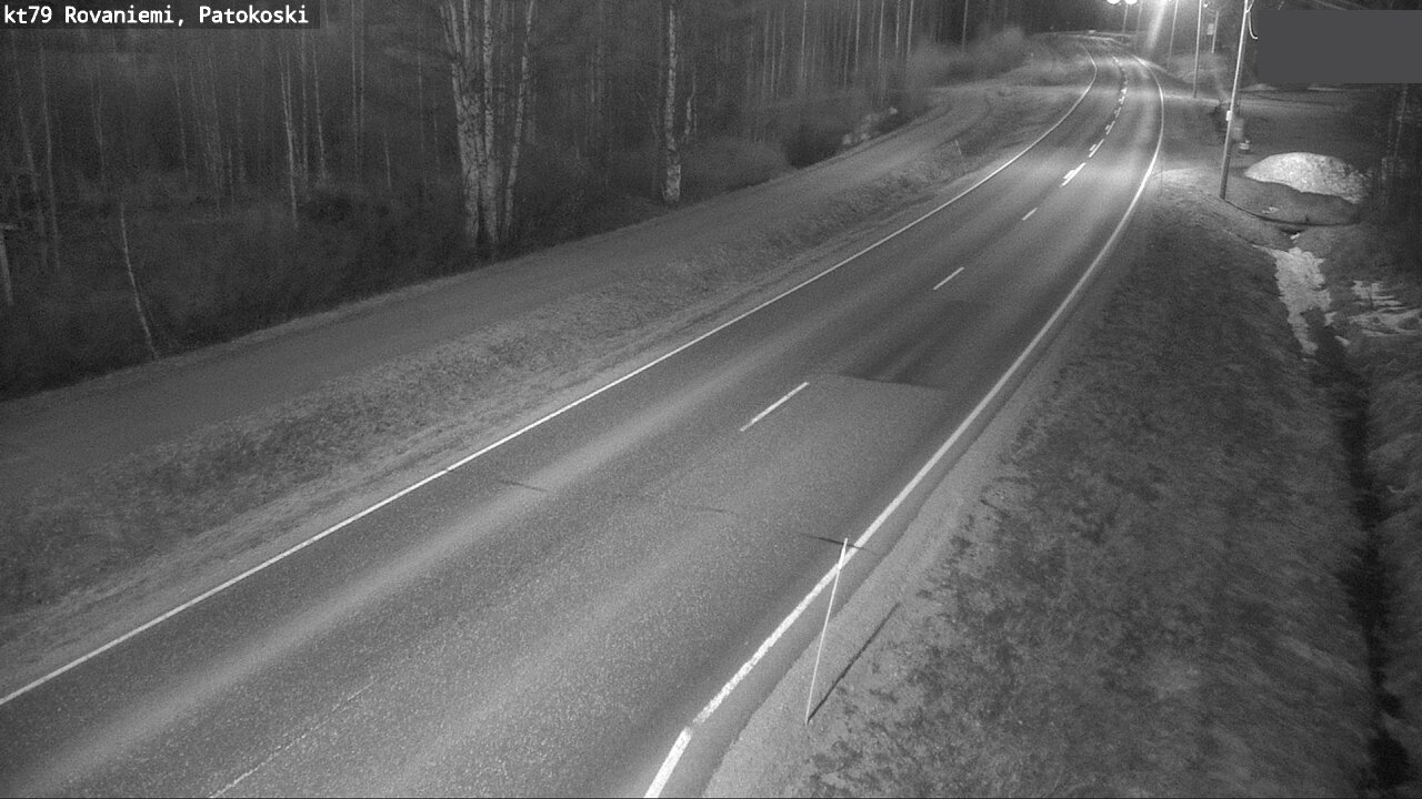 Weather Camera Image Road 79 Rovaniemi, Patokoski, Rovaniemi, Lappi