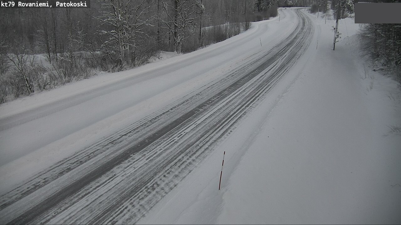 Weather Camera Image Road 79 Rovaniemi, Patokoski, Rovaniemi, Lappi