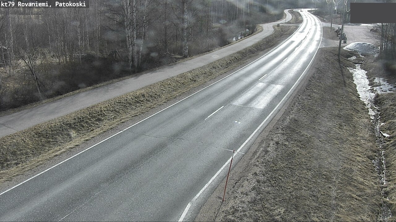 Weather Camera Image Road 79 Rovaniemi, Patokoski, Rovaniemi, Lappi
