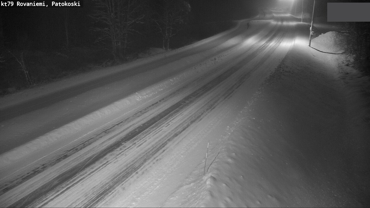 Weather Camera Image Road 79 Rovaniemi, Patokoski, Rovaniemi, Lappi