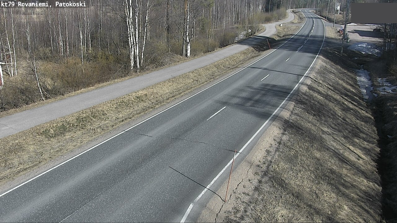 Weather Camera Image Road 79 Rovaniemi, Patokoski, Rovaniemi, Lappi