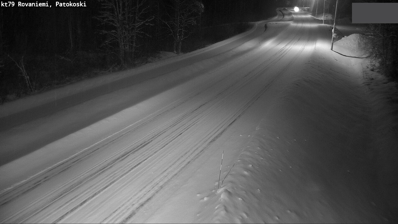 Weather Camera Image Road 79 Rovaniemi, Patokoski, Rovaniemi, Lappi