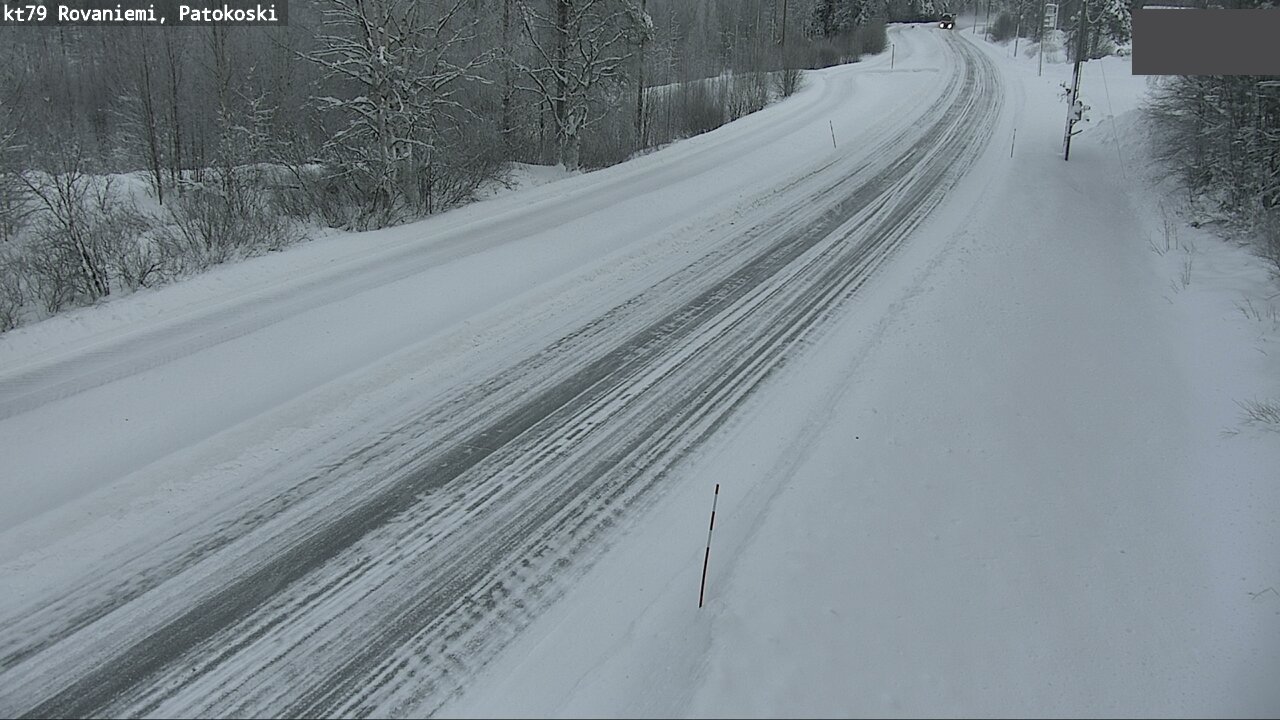 Weather Camera Image Väg 79 Rovaniemi, Patokoski, Rovaniemi, Lappi
