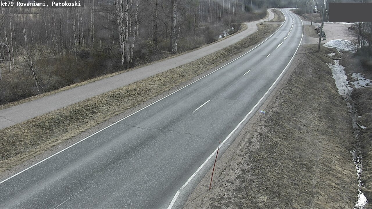 Weather Camera Image Road 79 Rovaniemi, Patokoski, Rovaniemi, Lappi