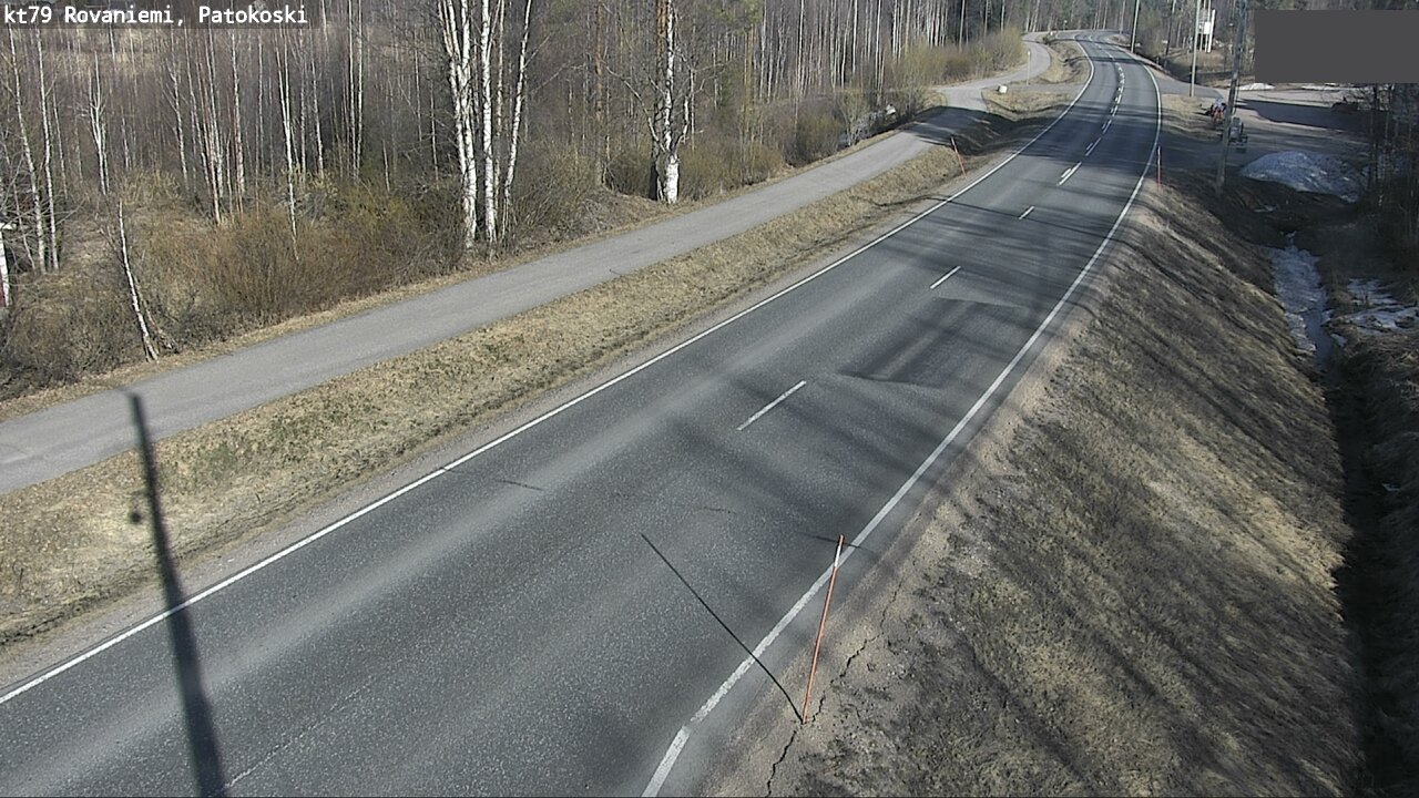 Weather Camera Image Road 79 Rovaniemi, Patokoski, Rovaniemi, Lappi