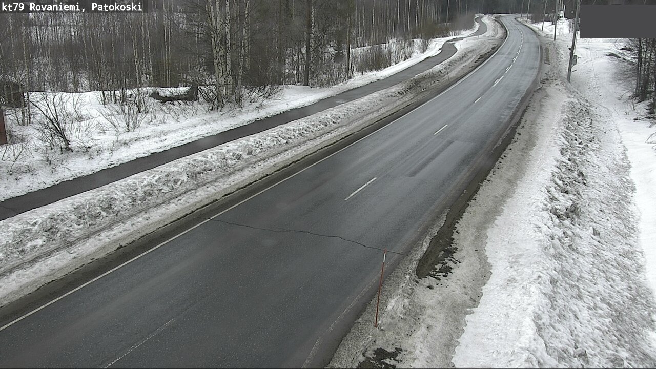 Weather Camera Image Road 79 Rovaniemi, Patokoski, Rovaniemi, Lappi