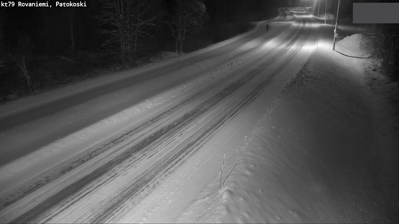 Weather Camera Image Road 79 Rovaniemi, Patokoski, Rovaniemi, Lappi