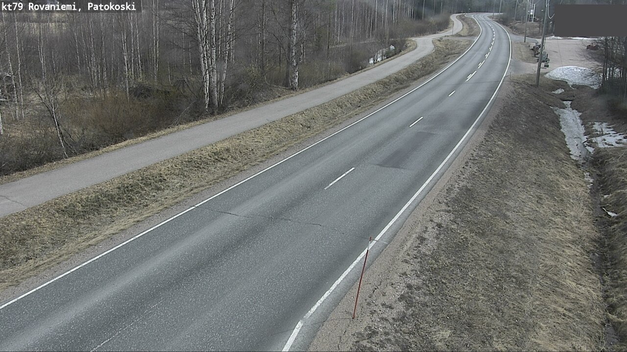 Weather Camera Image Road 79 Rovaniemi, Patokoski, Rovaniemi, Lappi