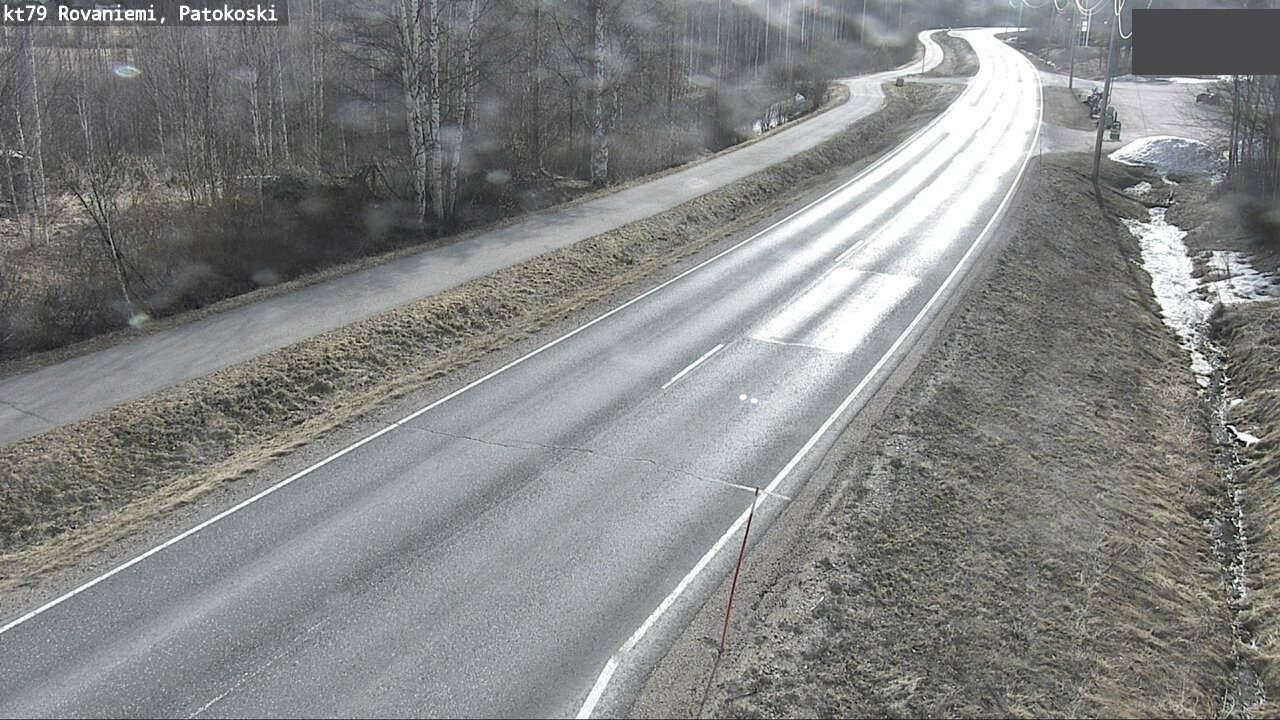 Weather Camera Image Road 79 Rovaniemi, Patokoski, Rovaniemi, Lappi