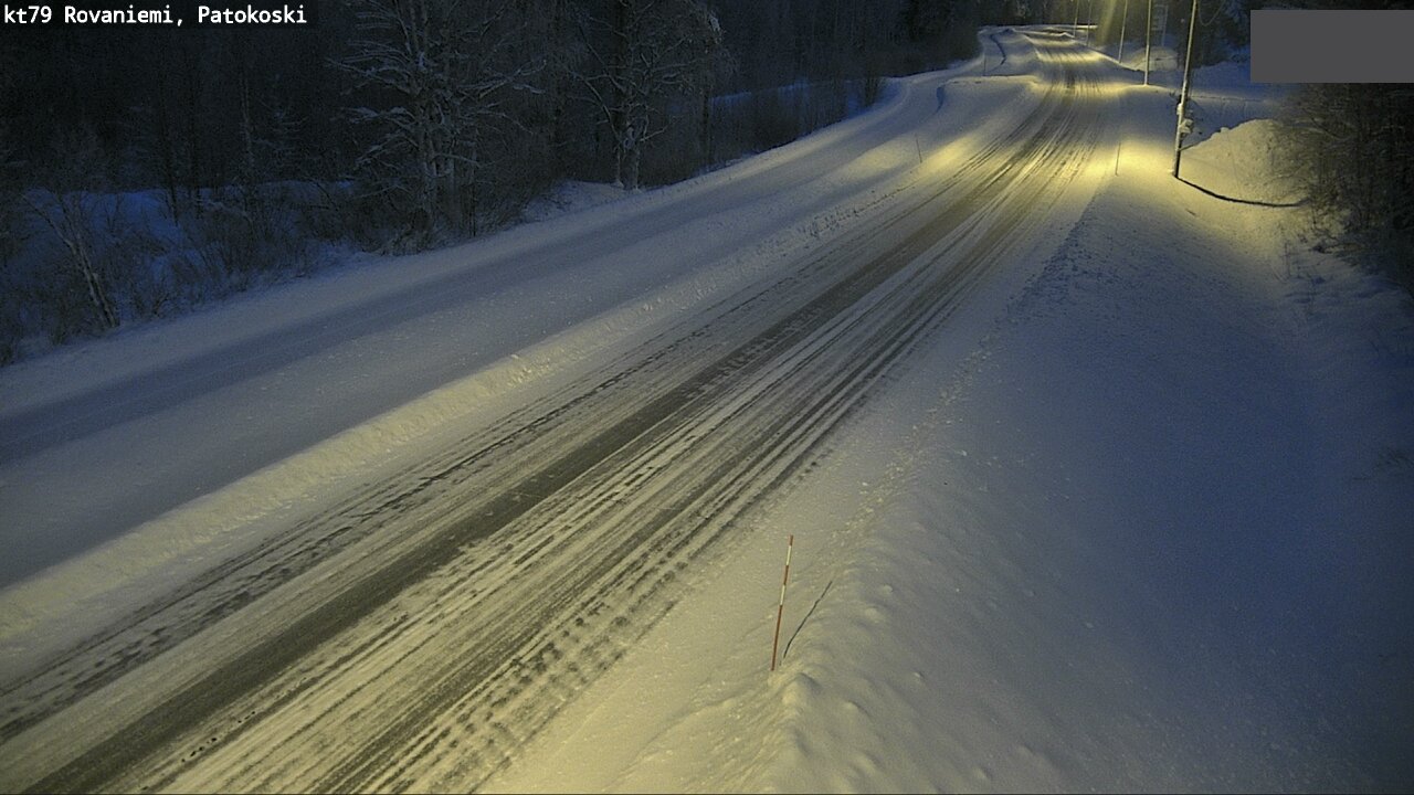 Weather Camera Image Road 79 Rovaniemi, Patokoski, Rovaniemi, Lappi