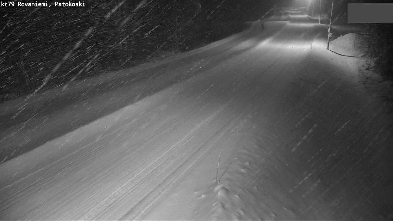Weather Camera Image Road 79 Rovaniemi, Patokoski, Rovaniemi, Lappi