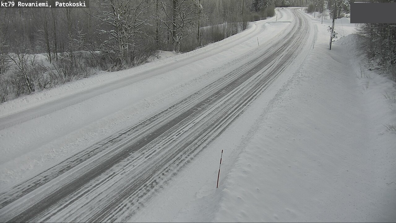 Weather Camera Image Road 79 Rovaniemi, Patokoski, Rovaniemi, Lappi