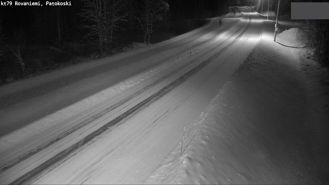 Weather Camera Image Road 79 Rovaniemi, Patokoski, Rovaniemi, Lappi