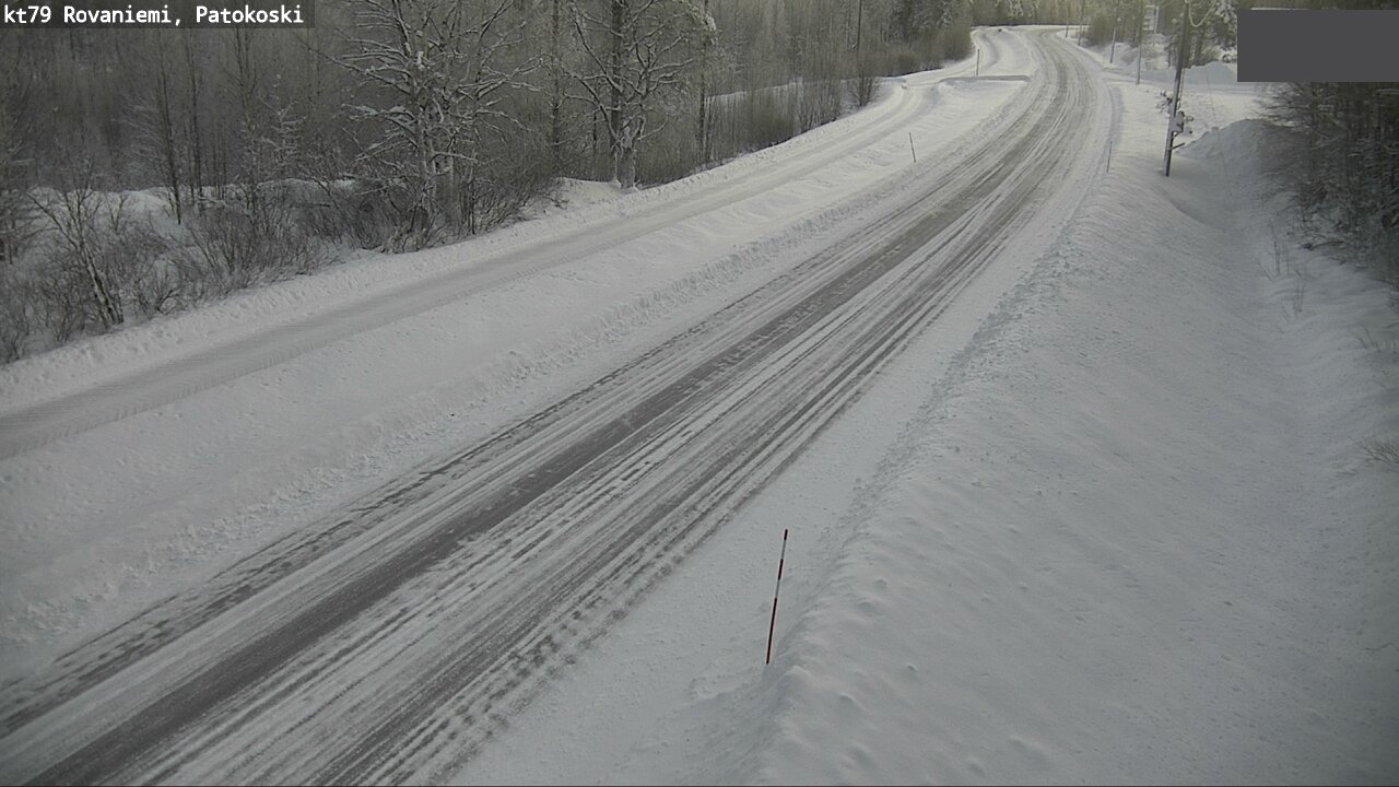 Weather Camera Image Road 79 Rovaniemi, Patokoski, Rovaniemi, Lappi