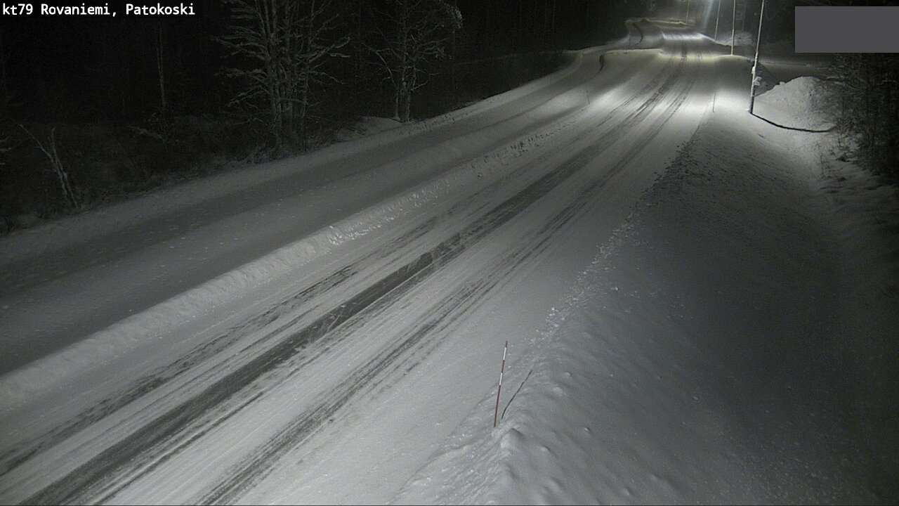 Weather Camera Image Road 79 Rovaniemi, Patokoski, Rovaniemi, Lappi
