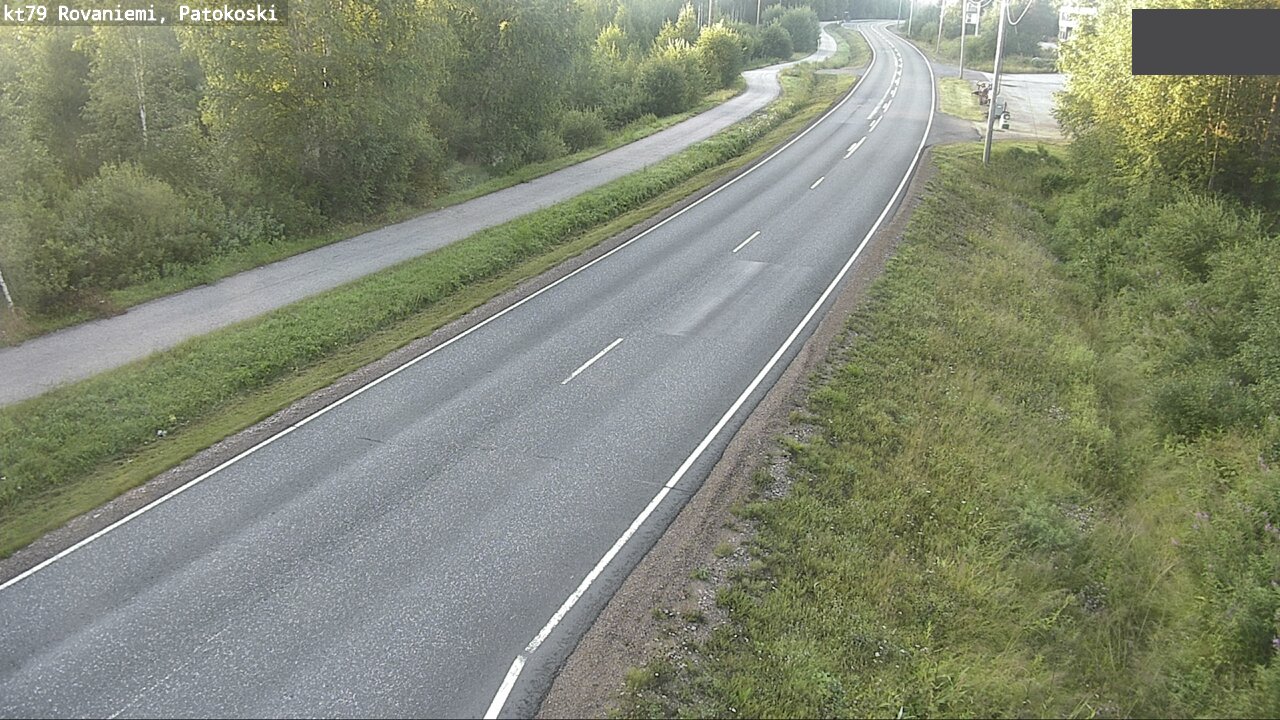 Weather Camera Image Road 79 Rovaniemi, Patokoski, Rovaniemi, Lappi