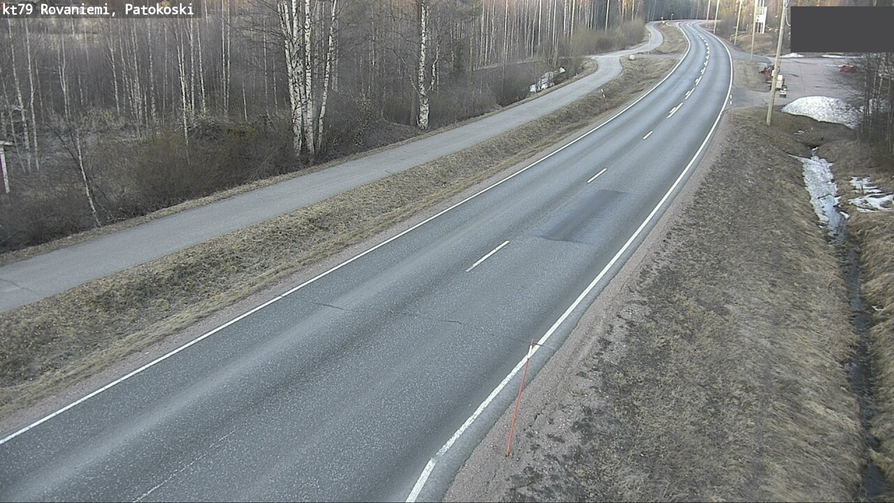 Weather Camera Image Road 79 Rovaniemi, Patokoski, Rovaniemi, Lappi