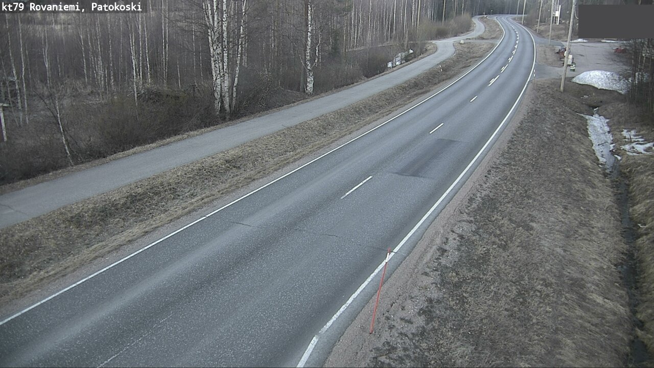 Weather Camera Image Road 79 Rovaniemi, Patokoski, Rovaniemi, Lappi