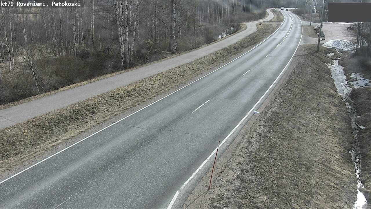 Weather Camera Image Road 79 Rovaniemi, Patokoski, Rovaniemi, Lappi
