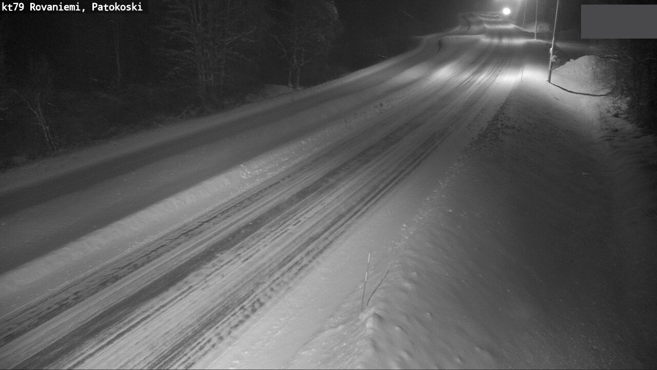 Weather Camera Image Road 79 Rovaniemi, Patokoski, Rovaniemi, Lappi