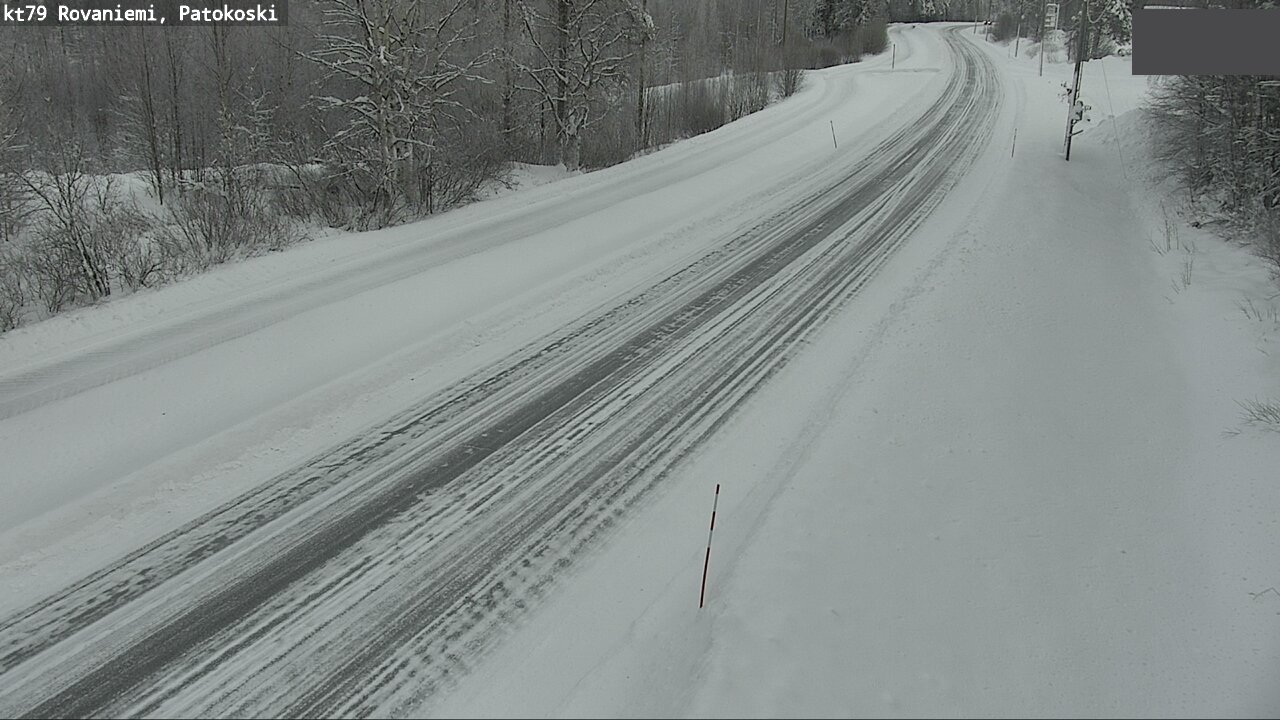 Weather Camera Image Road 79 Rovaniemi, Patokoski, Rovaniemi, Lappi