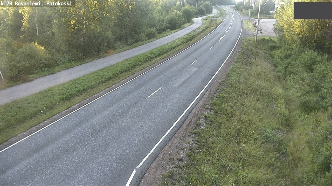Weather Camera Image Road 79 Rovaniemi, Patokoski, Rovaniemi, Lappi