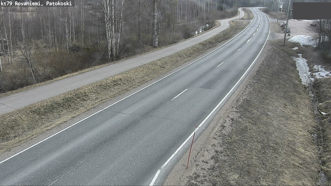 Weather Camera Image Road 79 Rovaniemi, Patokoski, Rovaniemi, Lappi