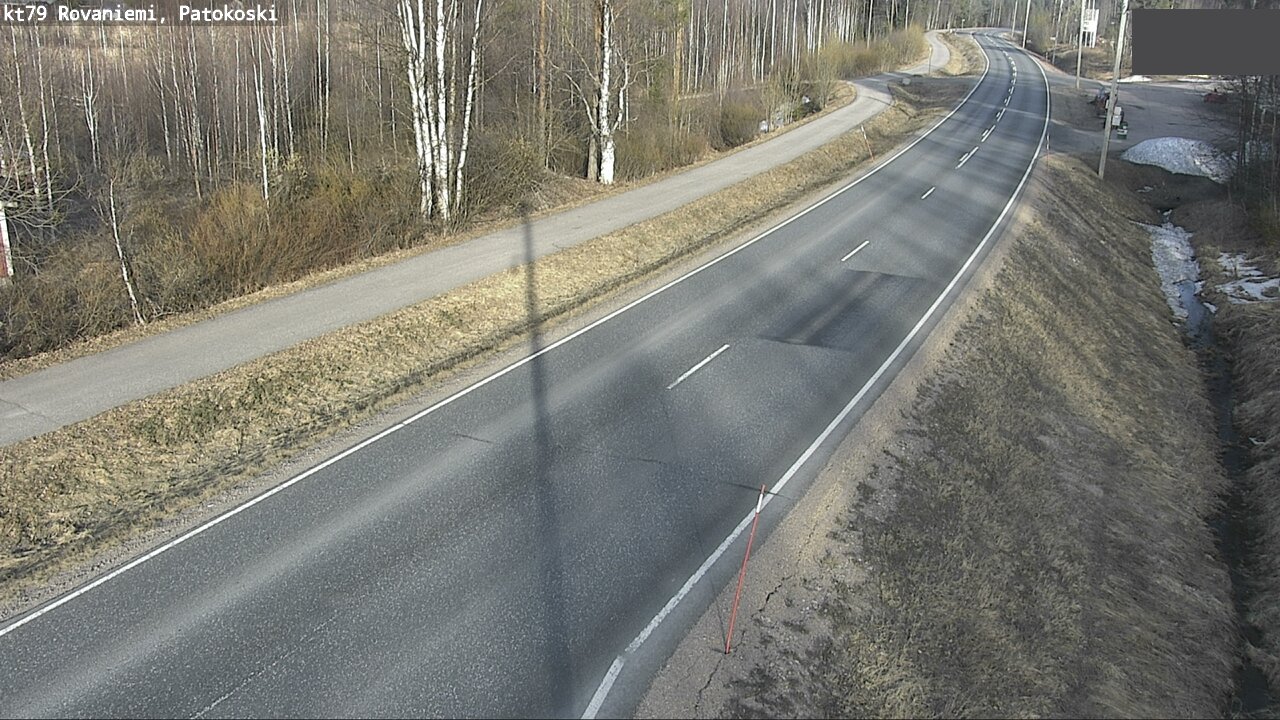 Weather Camera Image Road 79 Rovaniemi, Patokoski, Rovaniemi, Lappi