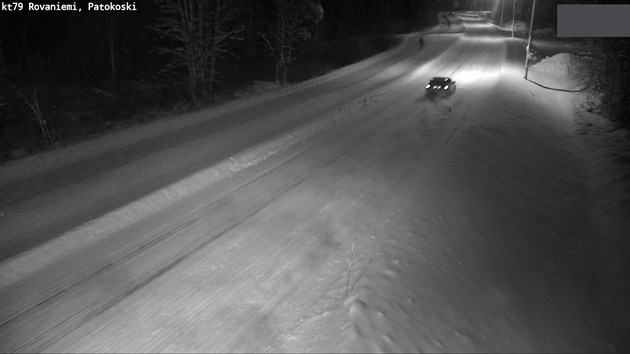 Weather Camera Image Road 79 Rovaniemi, Patokoski, Rovaniemi, Lappi