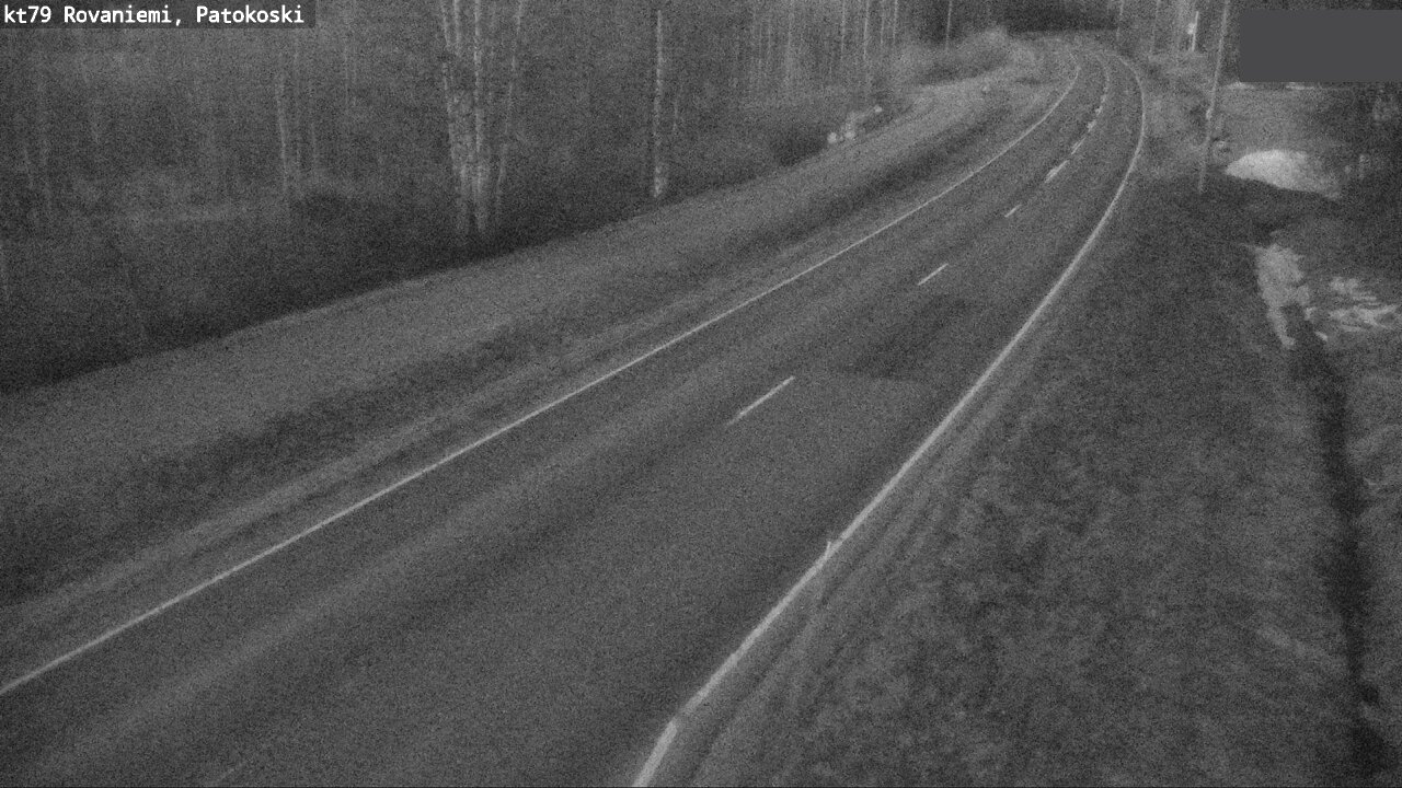 Weather Camera Image Road 79 Rovaniemi, Patokoski, Rovaniemi, Lappi