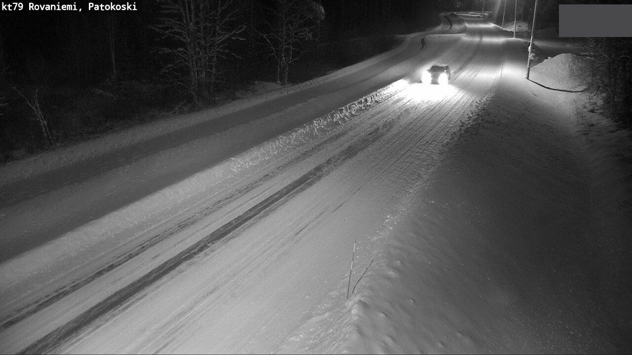 Weather Camera Image Road 79 Rovaniemi, Patokoski, Rovaniemi, Lappi