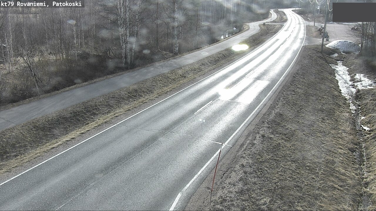 Weather Camera Image Road 79 Rovaniemi, Patokoski, Rovaniemi, Lappi