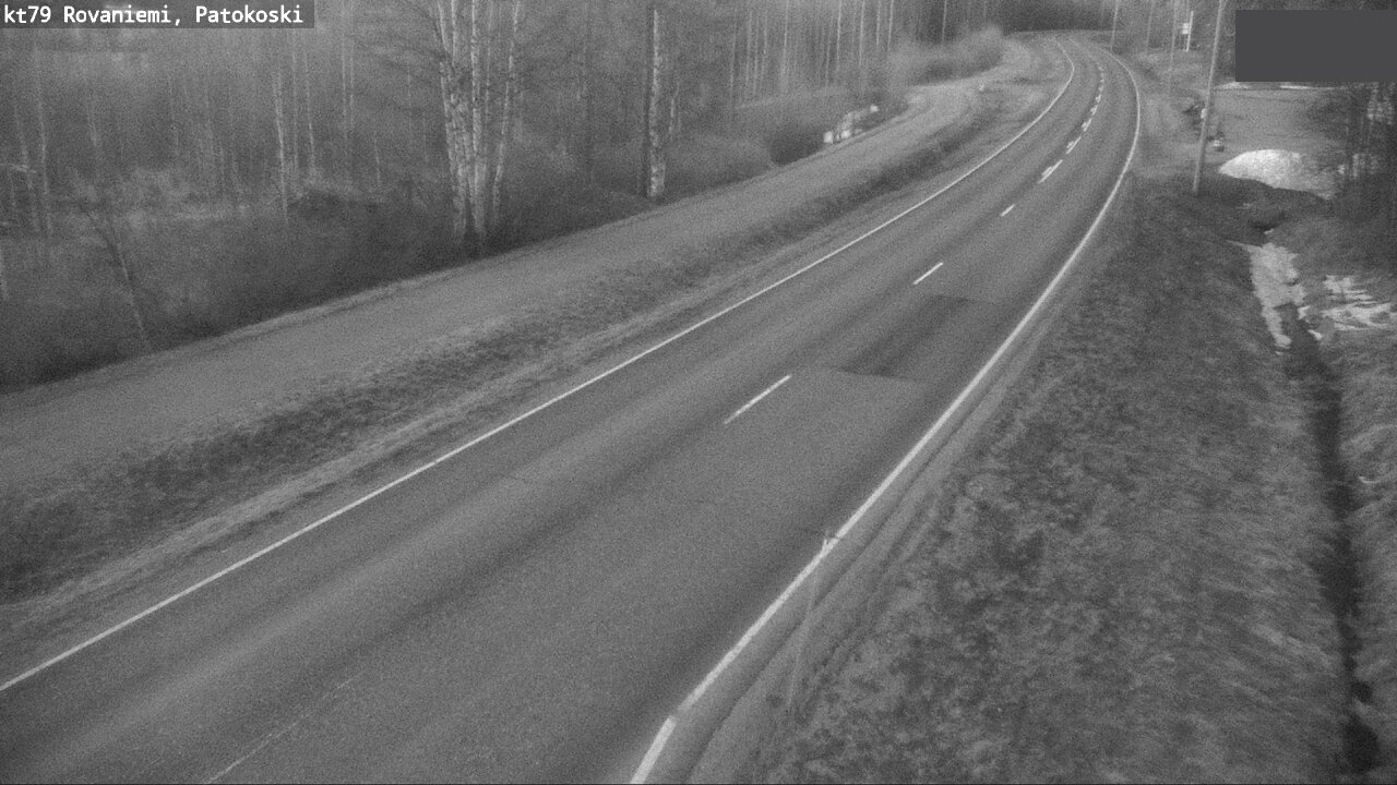 Weather Camera Image Road 79 Rovaniemi, Patokoski, Rovaniemi, Lappi