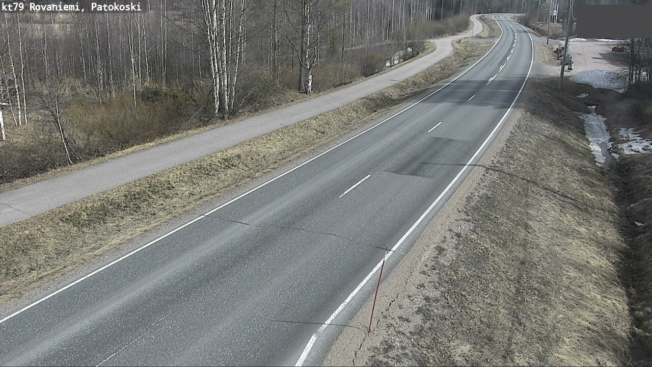 Weather Camera Image Road 79 Rovaniemi, Patokoski, Rovaniemi, Lappi