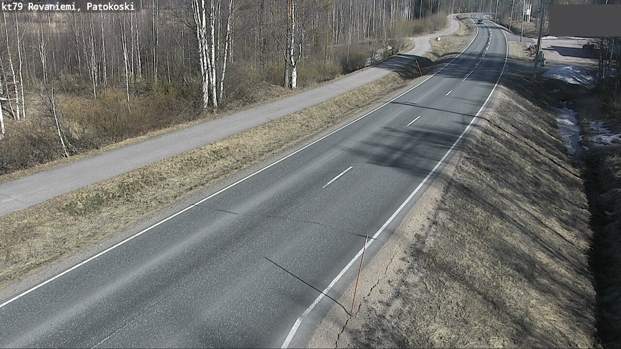 Weather Camera Image Road 79 Rovaniemi, Patokoski, Rovaniemi, Lappi