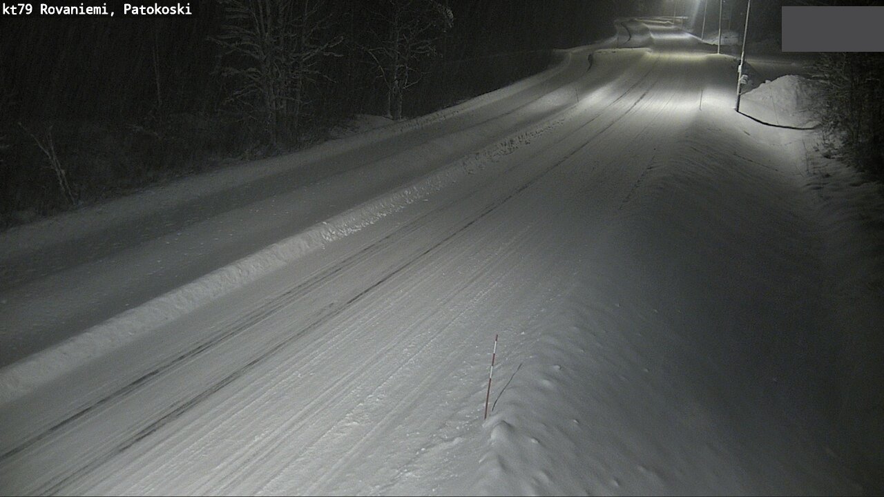 Weather Camera Image Road 79 Rovaniemi, Patokoski, Rovaniemi, Lappi