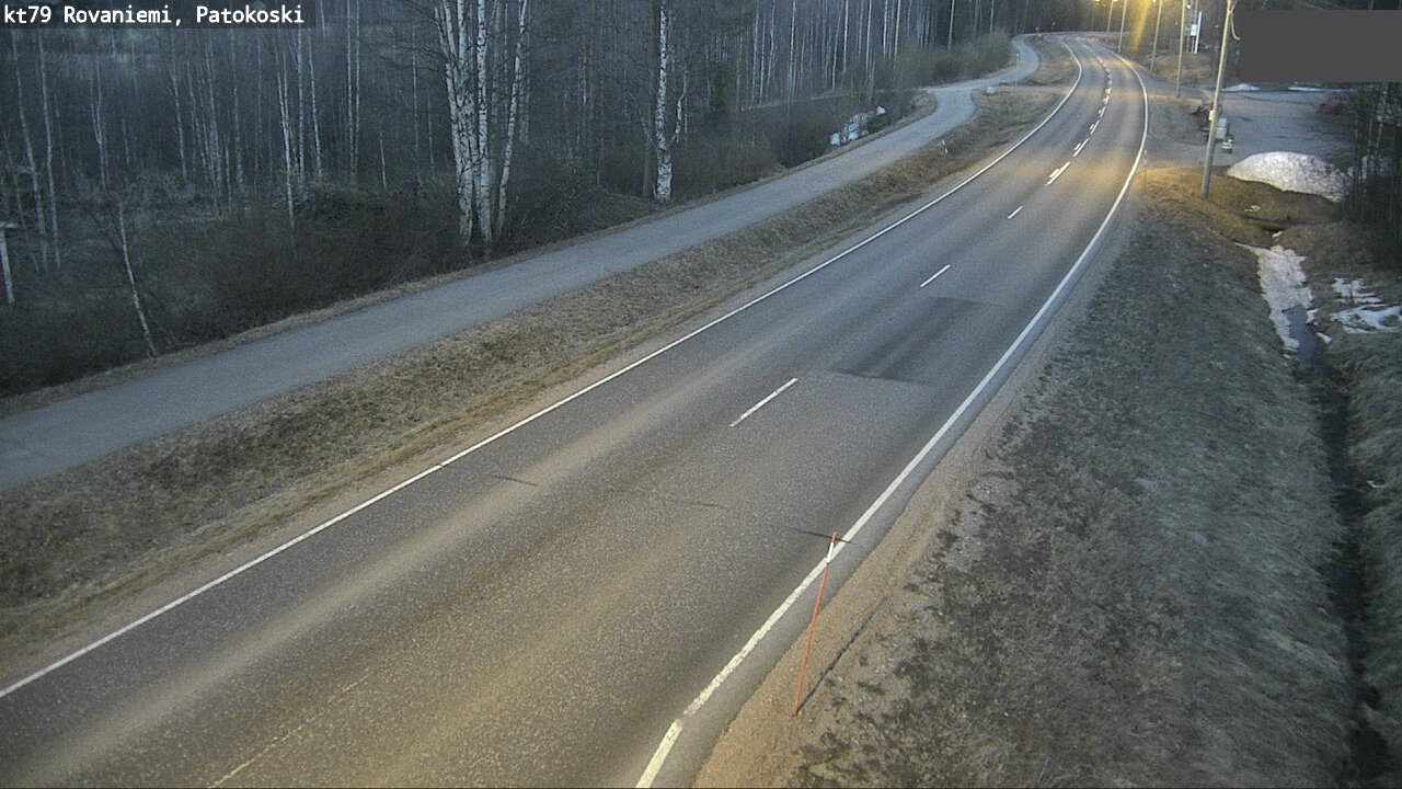 Weather Camera Image Road 79 Rovaniemi, Patokoski, Rovaniemi, Lappi