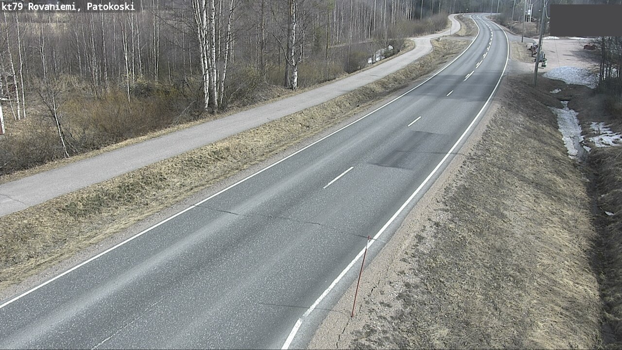Weather Camera Image Road 79 Rovaniemi, Patokoski, Rovaniemi, Lappi