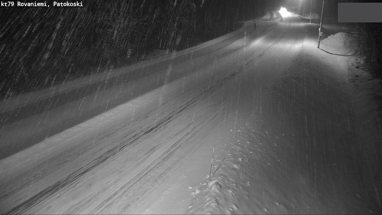 Weather Camera Image Road 79 Rovaniemi, Patokoski, Rovaniemi, Lappi