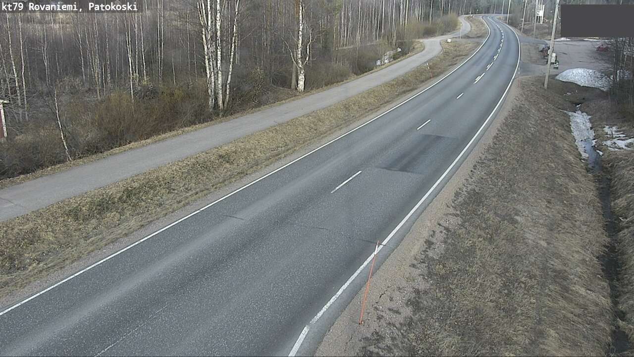 Weather Camera Image Road 79 Rovaniemi, Patokoski, Rovaniemi, Lappi