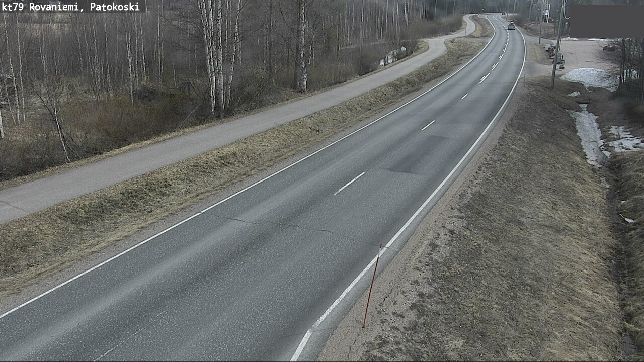 Weather Camera Image Road 79 Rovaniemi, Patokoski, Rovaniemi, Lappi