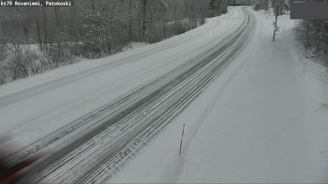 Weather Camera Image Road 79 Rovaniemi, Patokoski, Rovaniemi, Lappi