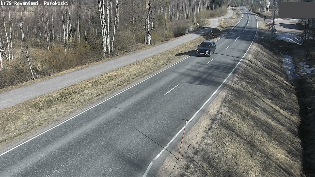 Weather Camera Image Road 79 Rovaniemi, Patokoski, Rovaniemi, Lappi