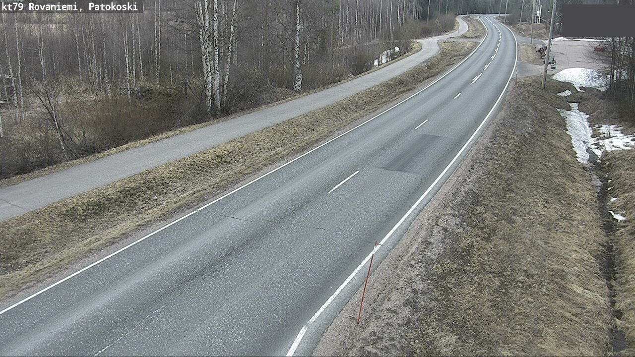 Weather Camera Image Road 79 Rovaniemi, Patokoski, Rovaniemi, Lappi
