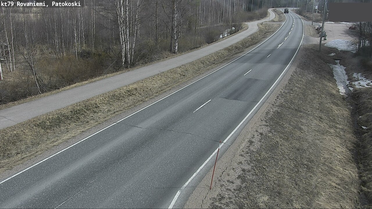 Weather Camera Image Road 79 Rovaniemi, Patokoski, Rovaniemi, Lappi