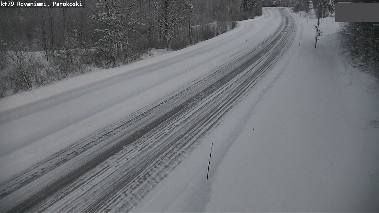 Weather Camera Image Road 79 Rovaniemi, Patokoski, Rovaniemi, Lappi